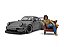 Porsche RWB Bodykit Nardo Grey 2024 + Akira Nakai Figure 1:18 Solido - Imagem 1