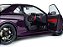 *** PRÉ-VENDA *** Nissan Skyline (R34) GT-R Z Tune Midnight Purple 1999 1:18 Solido - Imagem 6