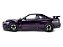 *** PRÉ-VENDA *** Nissan Skyline (R34) GT-R Z Tune Midnight Purple 1999 1:18 Solido - Imagem 9