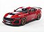 Shelby Mustang Super Snake 2025 1:18 Solido Vermelho - Imagem 1