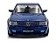 Mercedes Benz 560 SEC AMG Widebody 1990 1:43 Solido Azul - Imagem 3