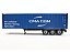 Carreta Container Trailer CMA CGM 1:24 Solido - Imagem 8