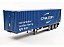 Carreta Container Trailer CMA CGM 1:24 Solido - Imagem 1