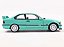 BMW E36 M3 Coupe Solido Works 1991 1:18 Solido Verde - Imagem 8