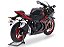 Suzuki R1000 2020 1:12 LCD Models Vermelho - Imagem 2