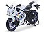 Suzuki R1000 2020 1:12 LCD Models Branco - Imagem 1