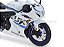 Suzuki R1000 2020 1:12 LCD Models Branco - Imagem 6