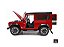 Land Rover Defender 90 Works V8 70th Edition 1:18 LCD Models Vermelho - Imagem 7