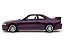 *** PRÉ-VENDA *** Nissan Skyline GT-R R33 V-Spec Midnight Purple 1995 1:18 OttOmobile - Imagem 11