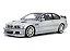 *** PRÉ-VENDA *** BMW E46 M3 GTR Street Titan 354 2001 1:18 OttOmobile Prata - Imagem 1