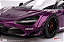 *** PRÉ-VENDA *** McLaren 720S LB Works Liberty Walk 1:18 TopSpeed Purple - Imagem 4