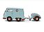 Cool Kombi Oil Tribute GULF 2024 1:18 Solido Azul - Imagem 7