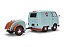 Cool Kombi Oil Tribute GULF 2024 1:18 Solido Azul - Imagem 2