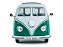Volkswagen Kombi T1 21 Janelas 1962 1:18 Solido Verde - Imagem 3
