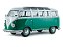 Volkswagen Kombi T1 21 Janelas 1962 1:18 Solido Verde - Imagem 1