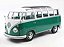 Volkswagen Kombi T1 21 Janelas 1962 1:18 Solido Verde - Imagem 1