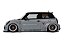 Mini Cooper R56 2015 Liberty Walk LB-Works LB Nation 1:18 OttOmobile Cinza - Imagem 11
