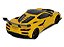 *** PRÉ-VENDA *** Chevrolet Corvette C8 ZR1 2025 1:18 GT Spirit Amarelo - Imagem 8