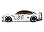 Nissan Silvia S14 BOSS ROCKET BUNNY 2024 1:18 OttOmobile Branco - Imagem 11