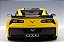 Chevrolet Corvette C7 Z06 C7R (Racing Version) Autoart 1:18 Amarelo - Imagem 5