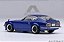 Nissan Fairlady Z Wangan Midnight AKUMA no Z (Comic #1 Version) 1:64 Autoart Azul - Imagem 2