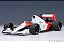 Fórmula 1 McLaren Honda MP4/6 1991 Gerhard Berger 1:18 Autoart (sem logo) - Imagem 1