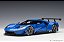 Ford GT GTE Plain Body Version 1:18 Autoart Azul - Imagem 1