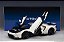 Ford GT 2022 64 Prototype Heritage Edition 1:18 Autoart Branco - Imagem 17