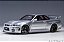 Nissan R34 GT-R Z-Tune Nismo 1:18 Autoart Prata - Imagem 1