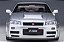 Nissan R34 GT-R Z-Tune Nismo 1:18 Autoart Prata - Imagem 3