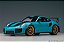 Porsche 911 (991.2) GT2 RS Weissach Package 1:18 Autoart Azul - Imagem 1