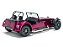 *** PRÉ-ORDER *** Caterham Seven 275 2014 1:18 Solido Roxo - Imagem 2