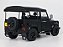 *** PRÉ-ORDER *** Land Rover Defender 90 Short 2016 1:18 Solido Preto - Imagem 2