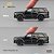 *** PRÉ-ORDER *** Toyota Sequoia TRD 1:64 CM Model Preto - Imagem 7