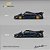 *** PRÉ-ORDER *** Pagani Zonda Revolucion 1:64 CM Model Carbon Blue - Imagem 2