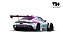 *** PRÉ-ORDER *** Porsche 911 GT3 R 24Hs Le Mans 2025 IRON DAMES 1:64 Trends Hobby - Imagem 2