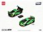 *** PRÉ-ORDER *** Lamborghini Huracan STO ENIGMA 1:64 POP RACE Verde - Imagem 5