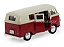 Volkswagen Kombi T1 Bus 1963 1:36 Welly Vermelho - Imagem 3