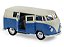 Volkswagen Kombi T1 Bus 1963 1:36 Welly Azul - Imagem 5