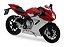 MV Agusta F3 800 1:10 Welly Vermelho - Imagem 2