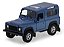 Land Rover Defender 90 2015 1:36 Welly Azul - Imagem 1