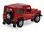 Land Rover Defender 90 2015 1:36 Welly Vermelho - Imagem 4