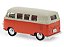 Volkswagen Kombi T1 Bus 1963 1:36 Welly Laranja - Imagem 4