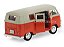 Volkswagen Kombi T1 Bus 1963 1:36 Welly Laranja - Imagem 5