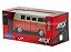 Volkswagen Kombi T1 Bus 1963 1:36 Welly Laranja - Imagem 2