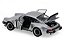 Porsche 911 Turbo 1974 1:24 Welly Prata - Imagem 8