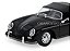 Porsche 356A Speedster 1956 1:24 Welly Preto - Imagem 6