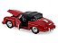 Porsche 356A Speedster 1956 1:24 Welly Vermelho - Imagem 3