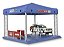 Cenário Autorama Slot Carro Rally Workshop Tent 1:32 SCX - Imagem 2