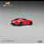 *** PRÉ-ORDER *** Toyota GR Supra 1:64 CM Model Vermelho - Imagem 2